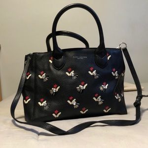 Marc Jacobs Black Tulip Gotham Bag